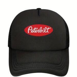 New Peterbilt hat cap black or white